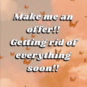 Clearing out my closet!